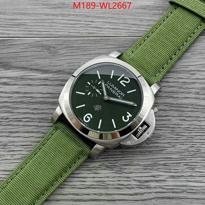 Watch(4A)-Panerai luxury shop ID: WL2667 $: 189USD-shoes yupoo Watch(4A)-Panerai luxury shop ID: WL2667 $: 189USD