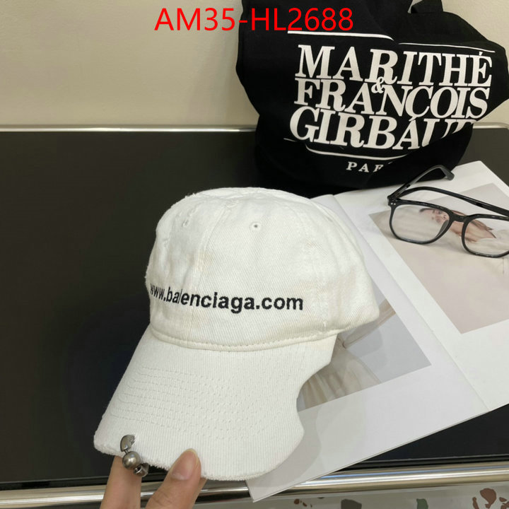 Cap(Hat)-Balenciaga luxury fake ID: HL2688 $: 35USD