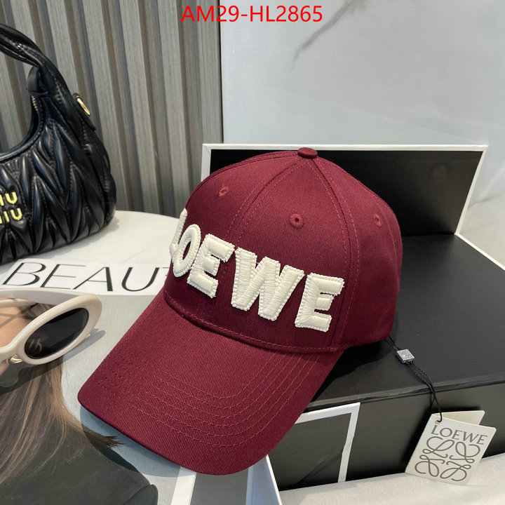 Cap(Hat)-Loewe buy best quality replica ID: HL2865 $: 29USD