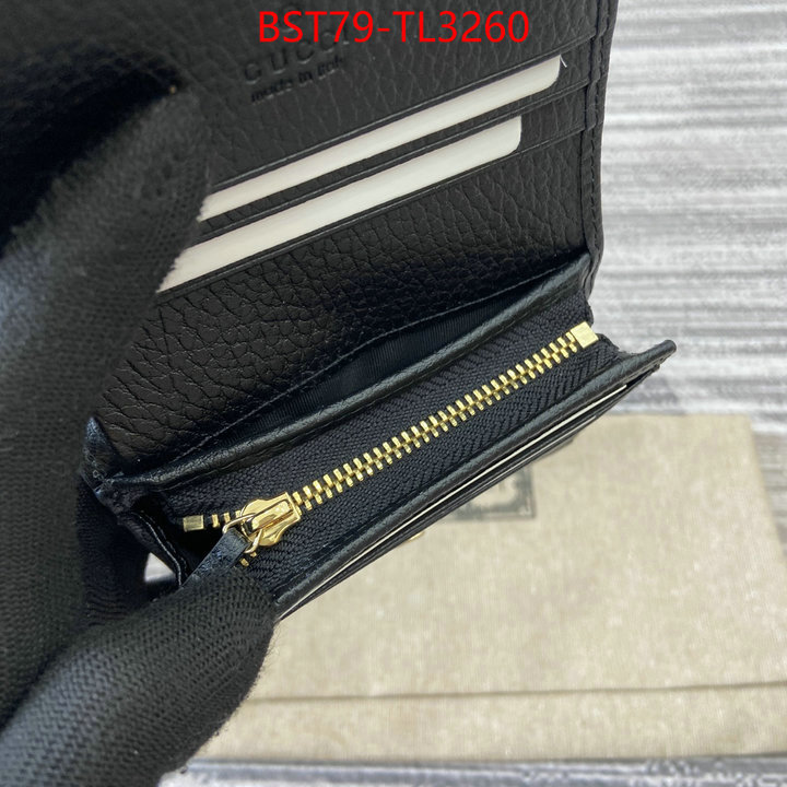 Gucci Bags(TOP)-Wallet- what best replica sellers ID: TL3260 $: 79USD,