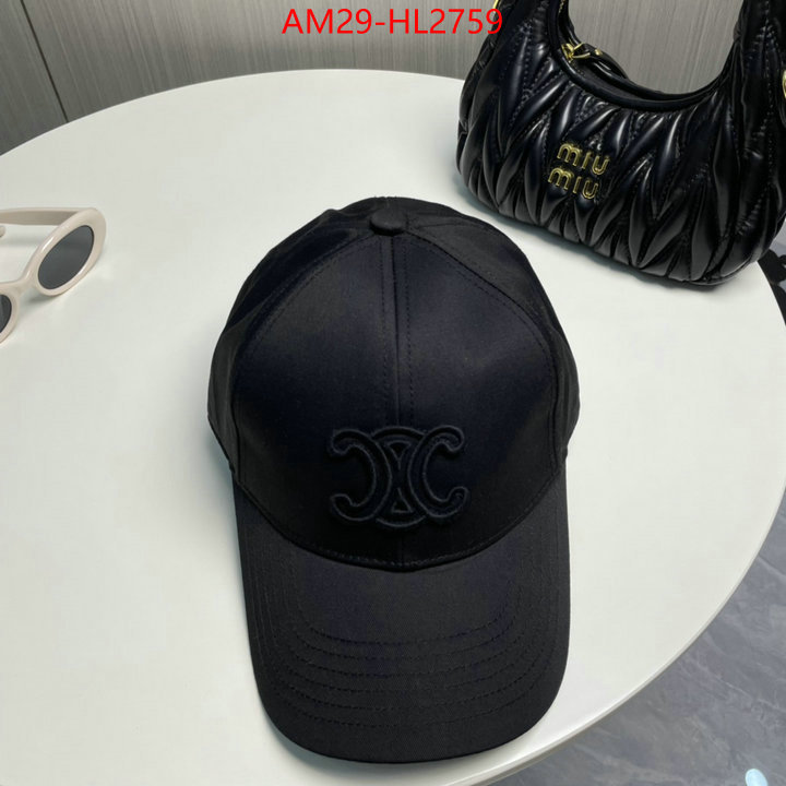 Cap(Hat)-Celine new designer replica ID: HL2759 $: 29USD