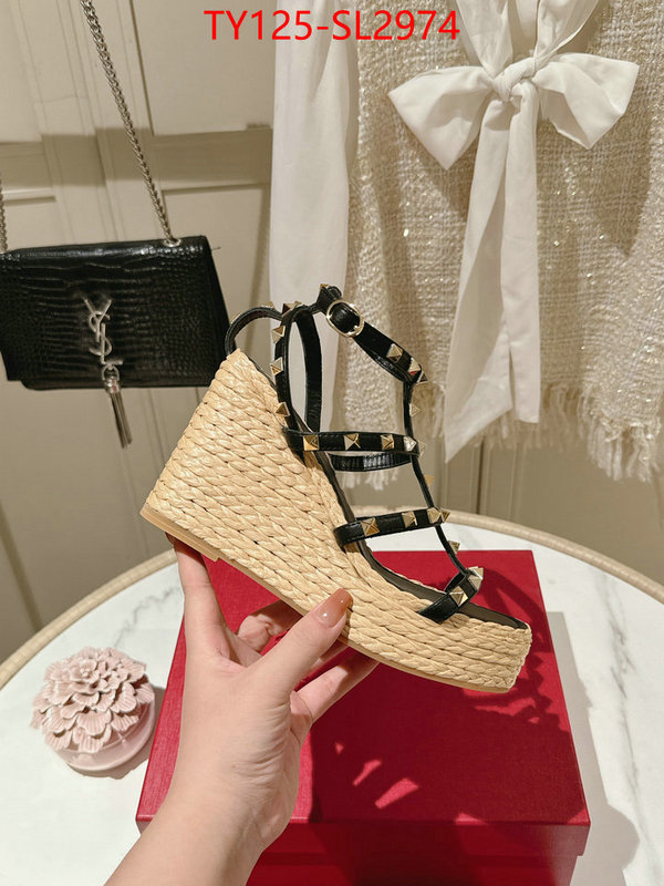 Women Shoes-Valentino replica 1:1 ID: SL2974 $: 125USD