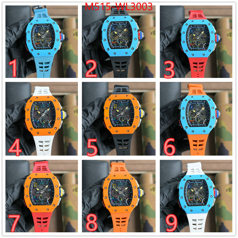 Watch(TOP)-Richard Mille best quality replica ID: WL3003 $: 515USD