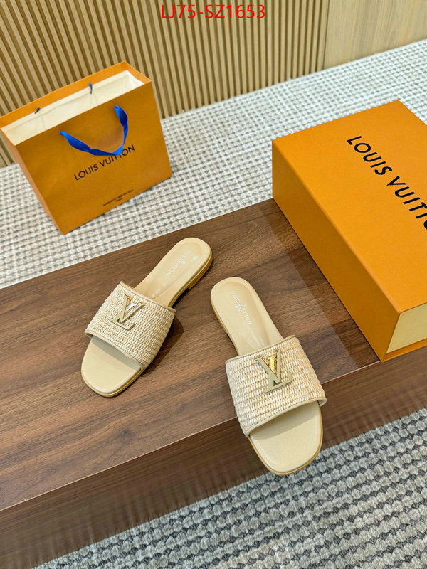 Women Shoes-LV the quality replica ID: SZ1653 $: 75USD