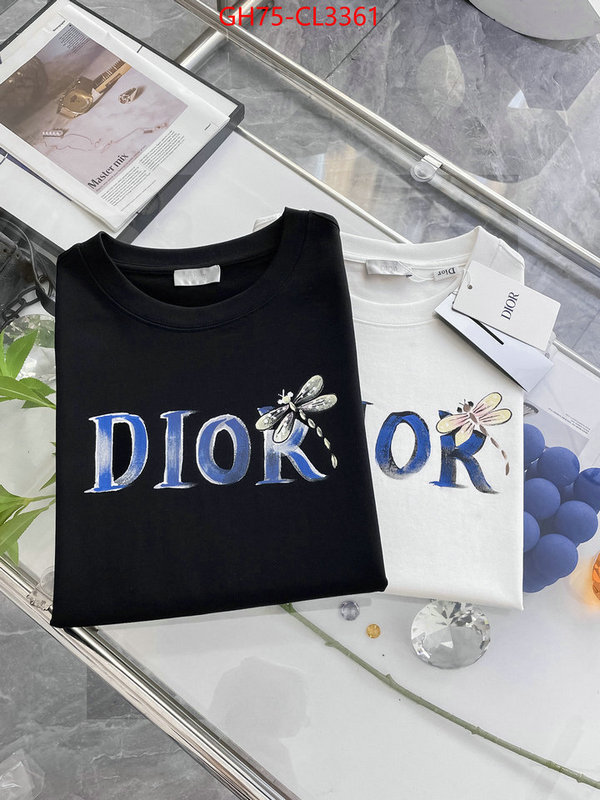 Clothing-Dior best fake ID: CL3361 $: 75USD