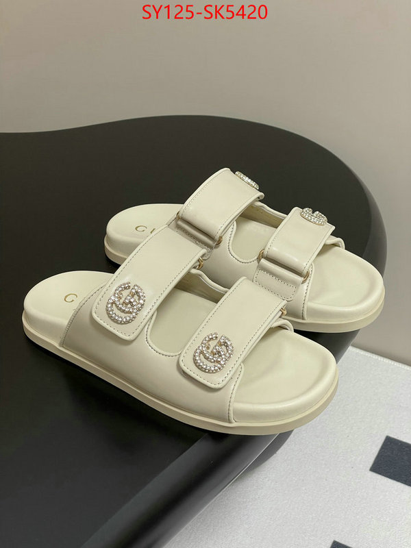 Women Shoes-Gucci 2024 replica wholesale cheap sales online ID: SK5420 $: 125USD