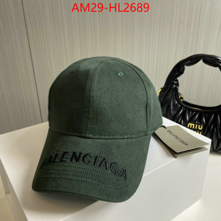 Cap(Hat)-Balenciaga replica best ID: HL2689 $: 29USD
