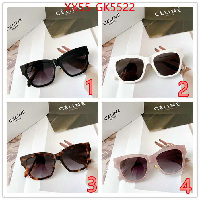 Glasses-CELINE buying replica ID: GK5522 $: 55USD