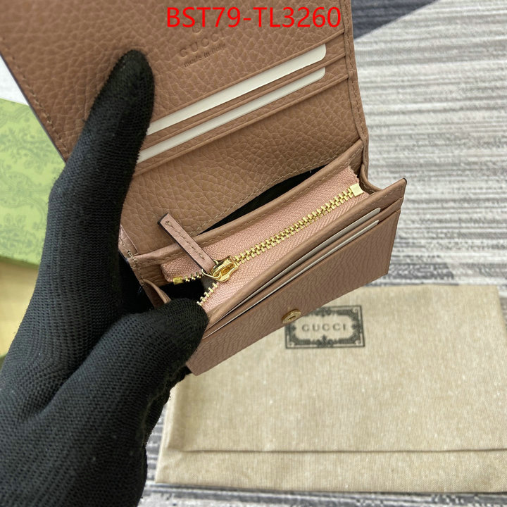Gucci Bags(TOP)-Wallet- what best replica sellers ID: TL3260 $: 79USD,