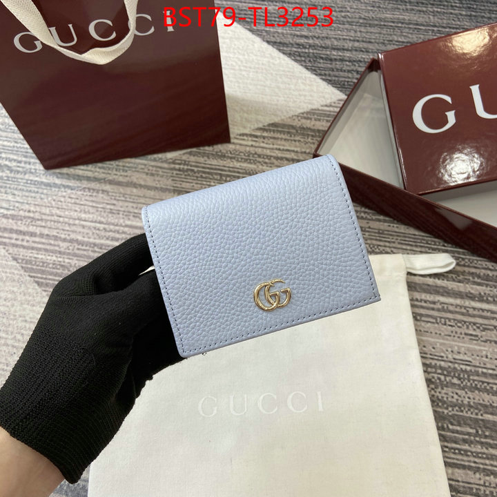 Gucci Bags(TOP)-Wallet- replcia cheap ID: TL3253 $: 79USD,