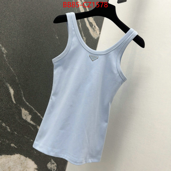Clothing-Prada wholesale replica shop ID: CZ1578 $: 85USD
