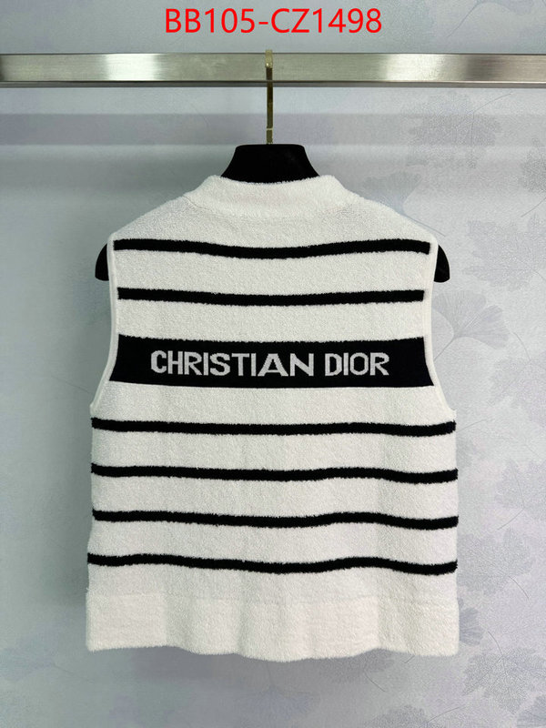 Clothing-Dior replcia cheap ID: CZ1498 $: 105USD