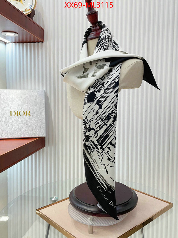 Scarf-Dior buy replica ID: ML3115 $: 69USD