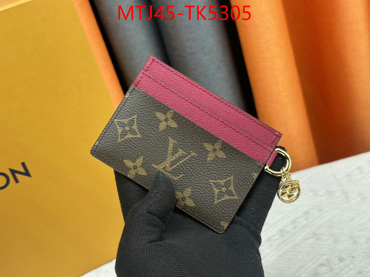 LV Bags(4A)-Wallet is it illegal to buy dupe ID: TK5305 $: 45USD,