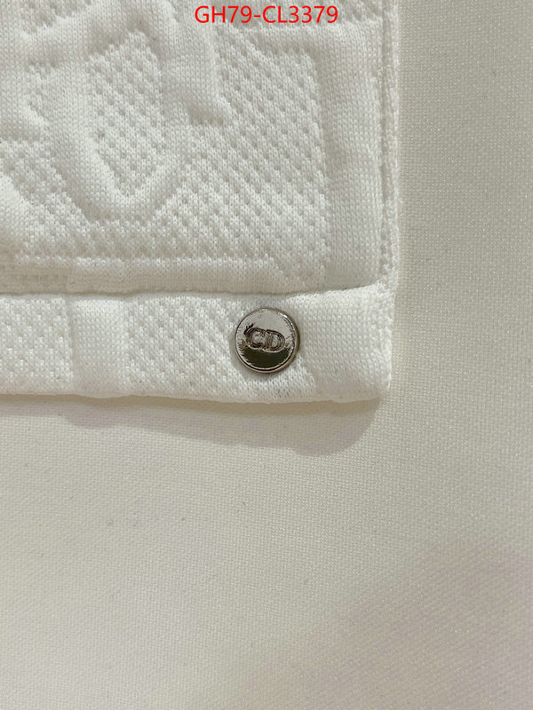 Clothing-Dior cheap high quality replica ID: CL3379 $: 79USD