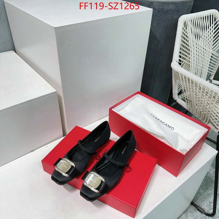 Women Shoes-Ferragamo wholesale replica shop ID: SZ1265 $: 119USD