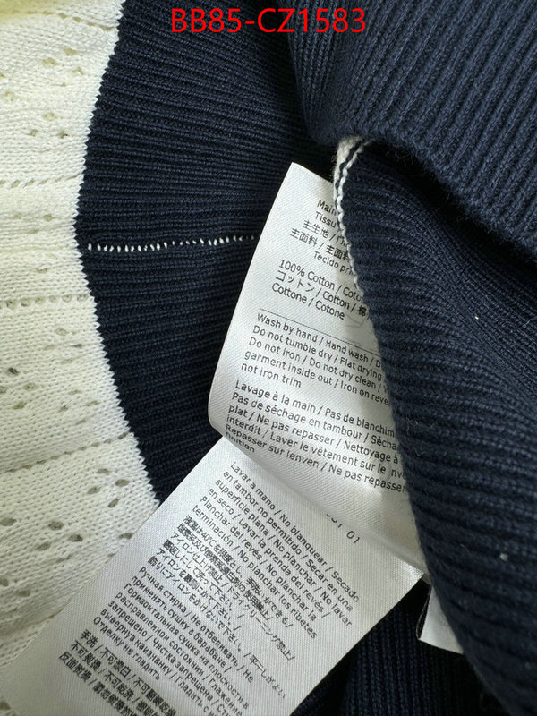 Clothing-Valentino replcia cheap ID: CZ1583 $: 85USD