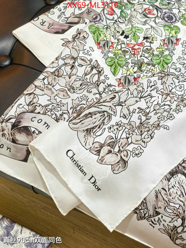 Scarf-Dior luxury ID: ML3116 $: 69USD