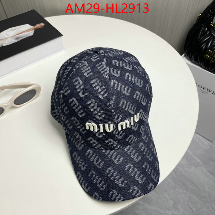 Cap(Hat)-Miu Miu only sell high-quality ID: HL2913 $: 29USD