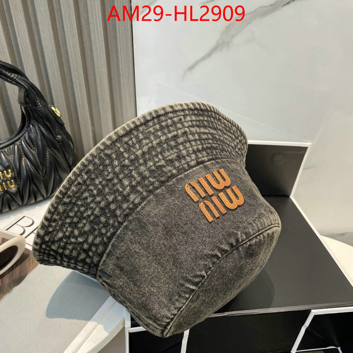Cap(Hat)-Miu Miu designer 7 star replica ID: HL2909 $: 29USD