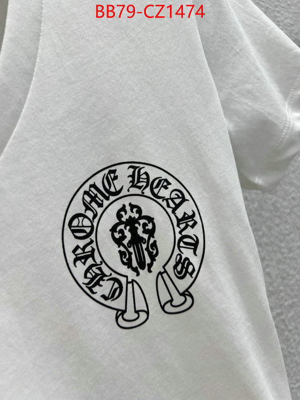 Clothing-Chrome Hearts designer fashion replica ID: CZ1474 $: 79USD
