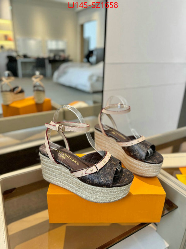 Women Shoes-LV luxury 7 star replica ID: SZ1658 $: 145USD