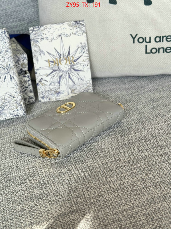 Dior Bags(TOP)-Wallet- top quality designer replica ID: TX1191 $: 95USD,