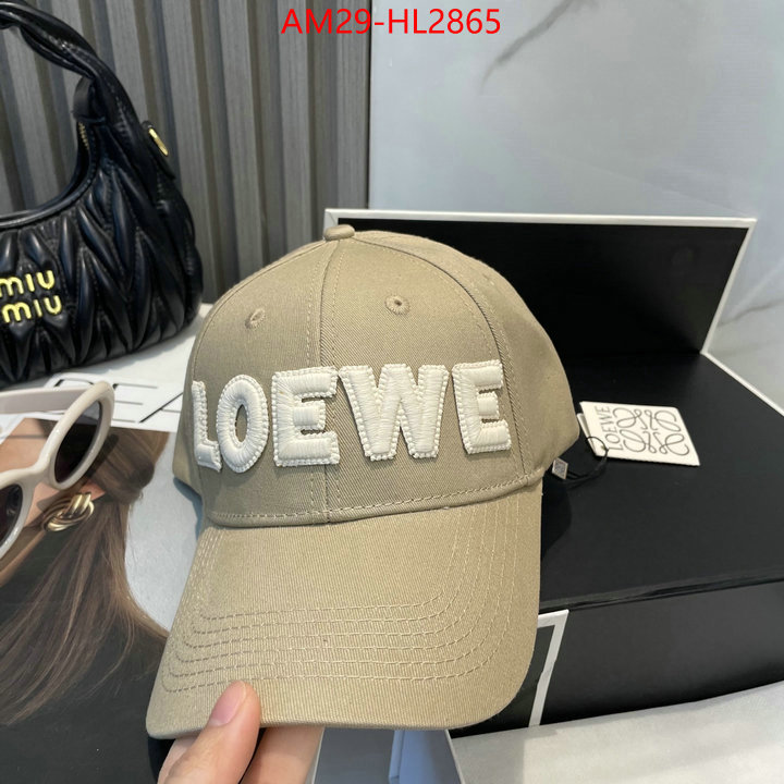 Cap(Hat)-Loewe buy best quality replica ID: HL2865 $: 29USD