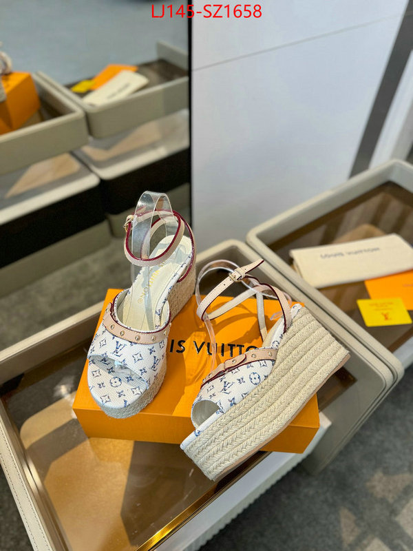 Women Shoes-LV luxury 7 star replica ID: SZ1658 $: 145USD