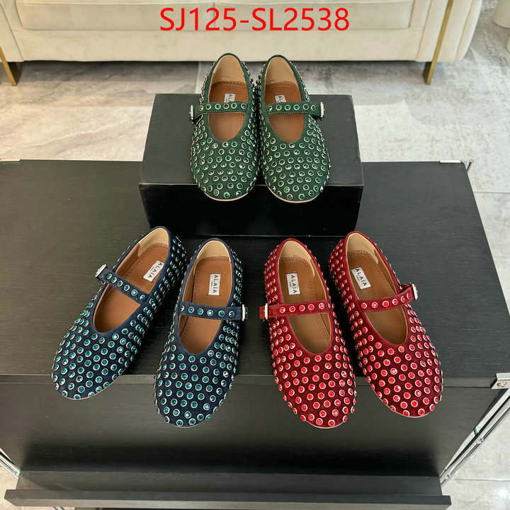 Women Shoes-ALAIA cheap high quality replica ID: SL2538 $: 125USD