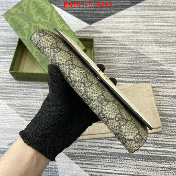 Gucci Bags(TOP)-Wallet- highest quality replica ID: TL3258 $: 89USD,
