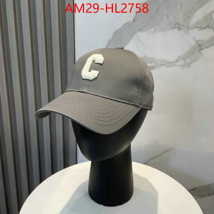 Cap(Hat)-Celine the best quality replica ID: HL2758 $: 29USD