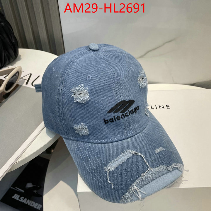 Cap(Hat)-Balenciaga styles & where to buy ID: HL2691 $: 29USD