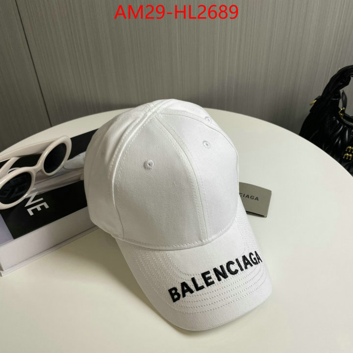 Cap(Hat)-Balenciaga replica best ID: HL2689 $: 29USD