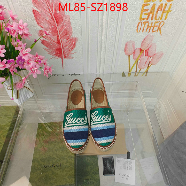 Women Shoes-Gucci 2024 replica wholesale cheap sales online ID: SZ1898 $: 85USD