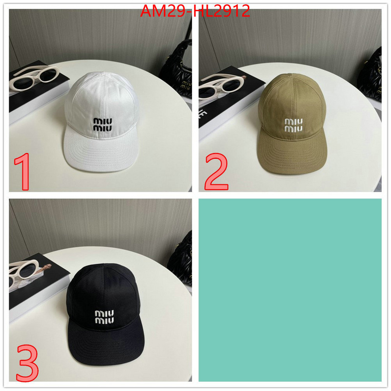 Cap(Hat)-Miu Miu what's best ID: HL2912 $: 29USD