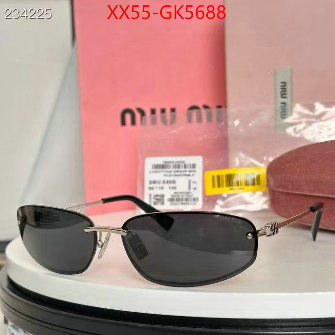 Glasses-Miu Miu supplier in china ID: GK5688 $: 55USD