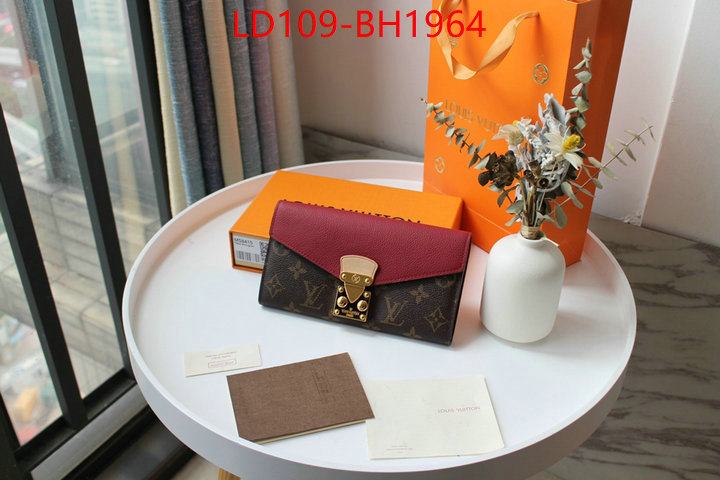LV Bags(TOP)-Wallet the top ultimate knockoff ID: BH1964 $: 109USD,