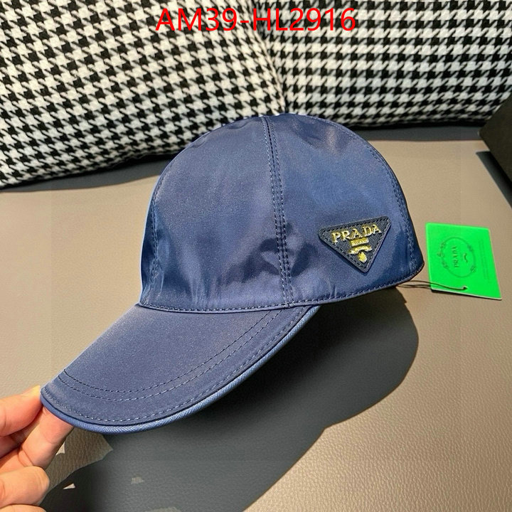 Cap (Hat)-Prada replica designer ID: HL2916 $: 39USD