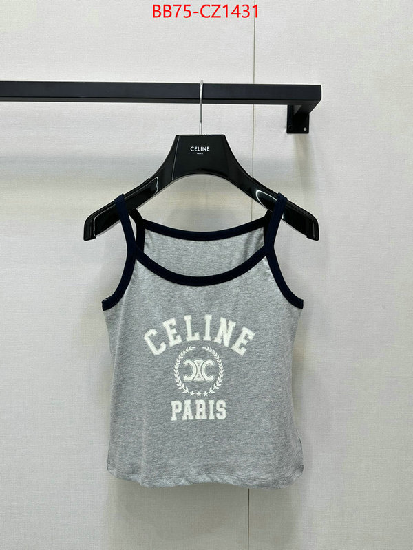 Clothing-Celine best replica new style ID: CZ1431 $: 75USD