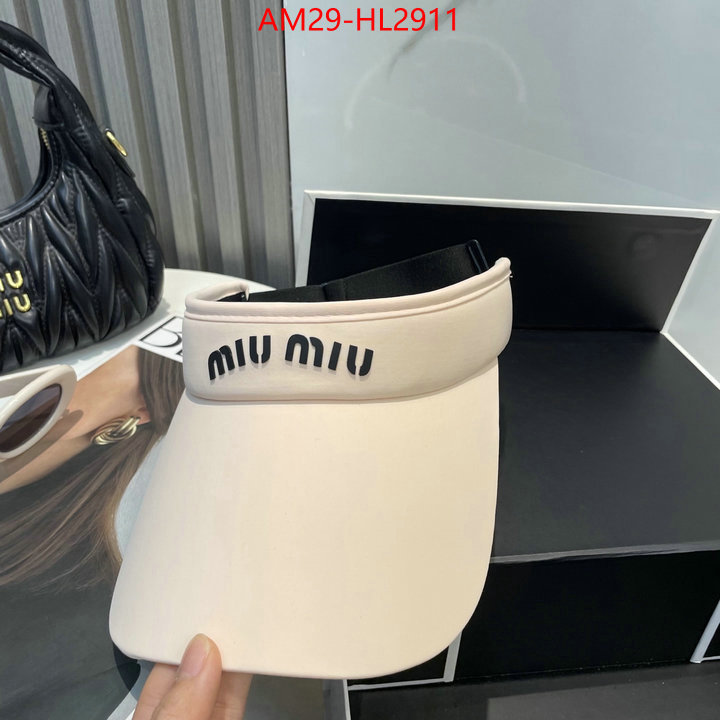 Cap(Hat)-Miu Miu buy cheap replica ID: HL2911 $: 29USD