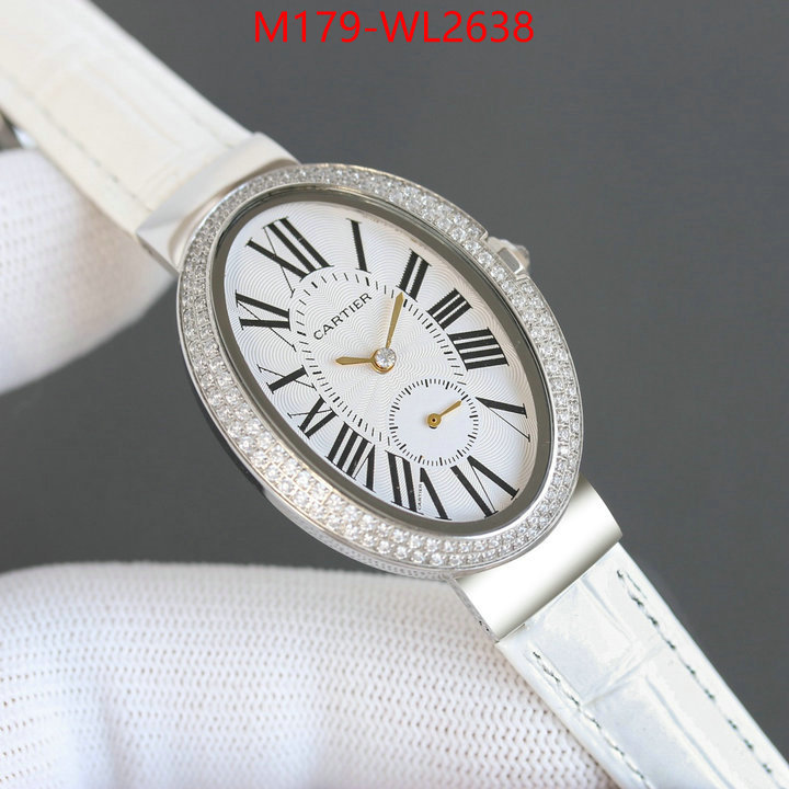 Watch(4A)-Cartier where to buy the best replica ID: WL2638 $: 179USD