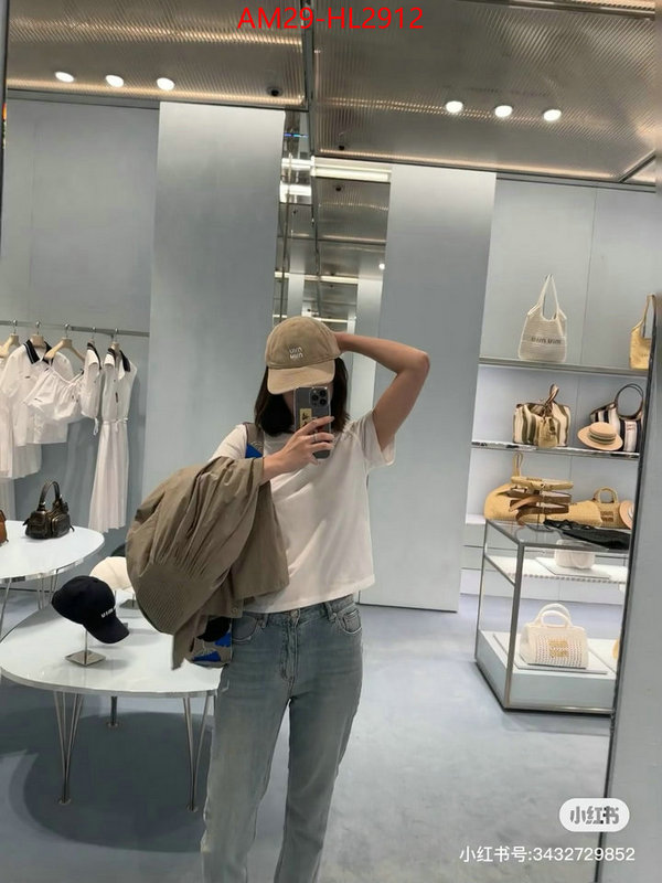 Cap(Hat)-Miu Miu what's best ID: HL2912 $: 29USD