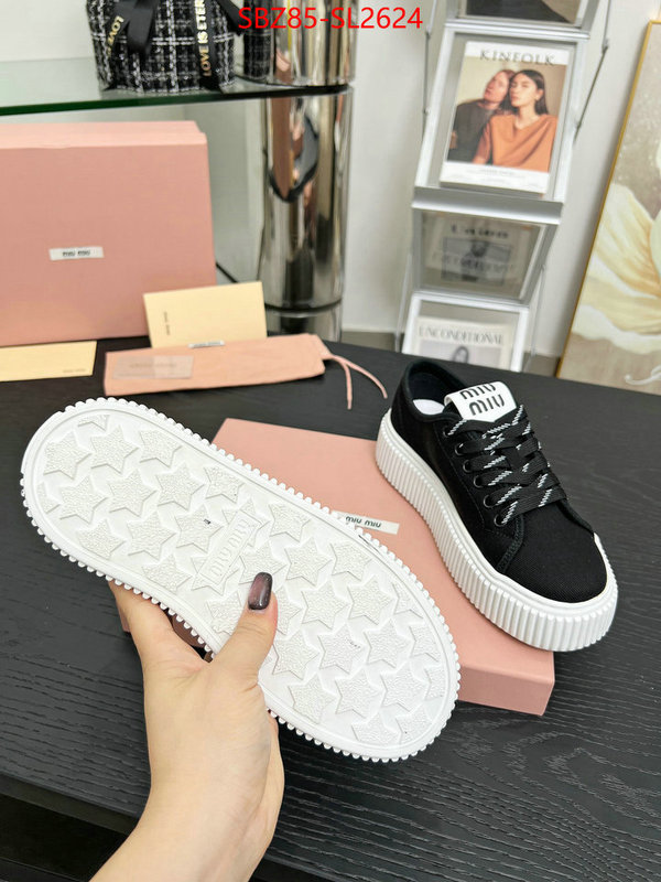 Women Shoes-Miu Miu designer 1:1 replica ID: SL2624 $: 85USD