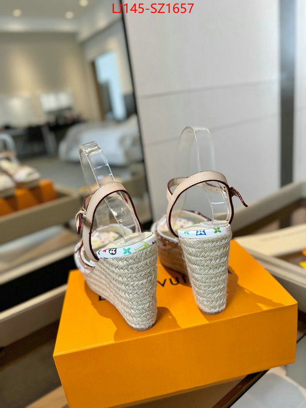Women Shoes-LV what best replica sellers ID: SZ1657 $: 145USD