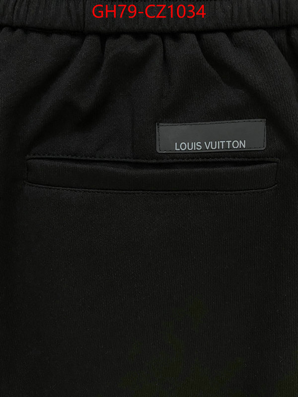 Clothing-LV designer fake ID: CZ1034 $: 79USD