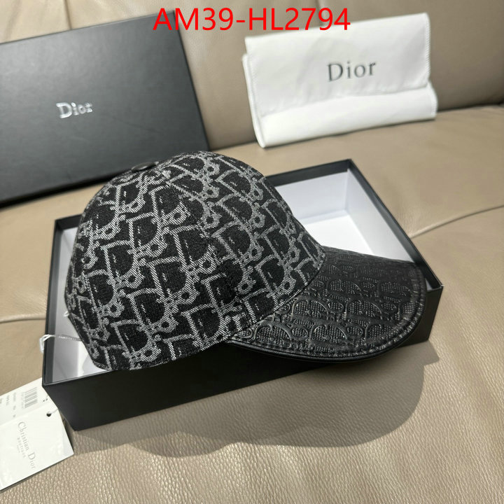 Cap (Hat)-Dior best fake ID: HL2794 $: 39USD