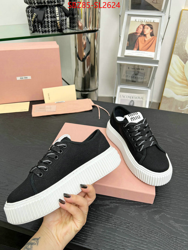Women Shoes-Miu Miu designer 1:1 replica ID: SL2624 $: 85USD