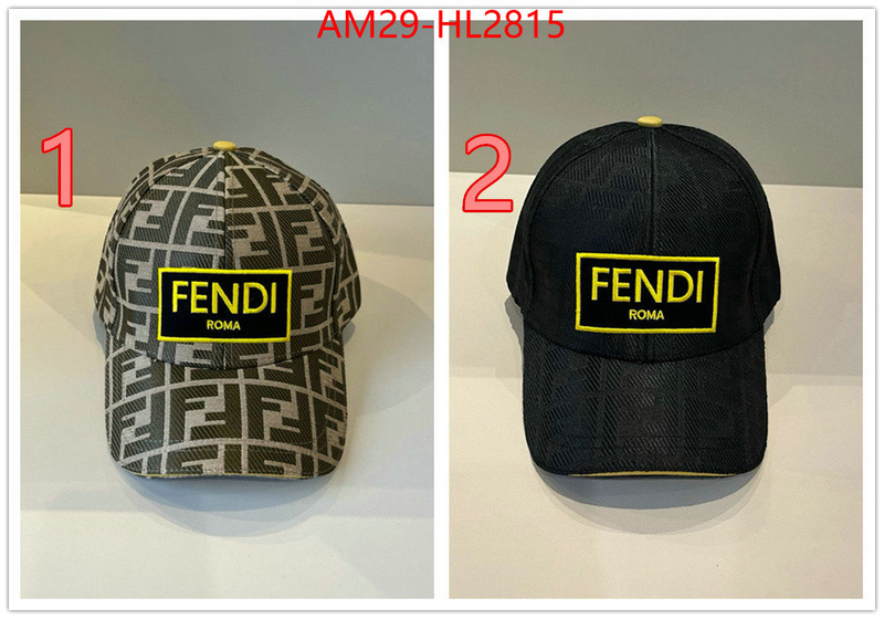 Cap(Hat)-Fendi designer replica ID: HL2815 $: 29USD