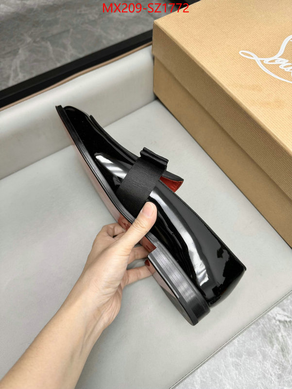 Men Shoes-Christian Louboutin fake ID: SZ1772 $: 209USD-shoes yupoo Men Shoes-Christian Louboutin fake ID: SZ1772 $: 209USD